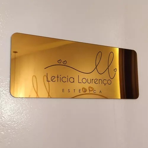 Door plate 11×3”
