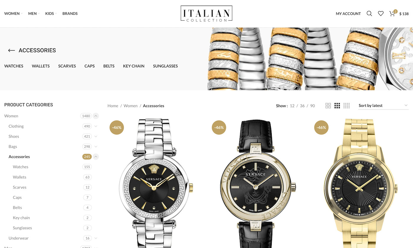 Online Fashion / Clothing Store / Dropshipping