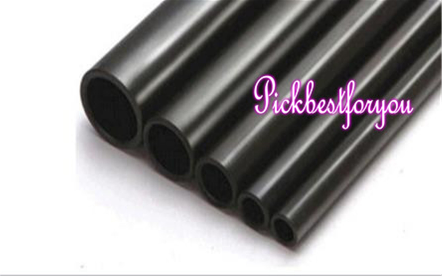 2PCS Carbon Fiber Tube OD 1.8mm X ID 1mm X 500mm for RC Airplane Glossy #Mm46 QL