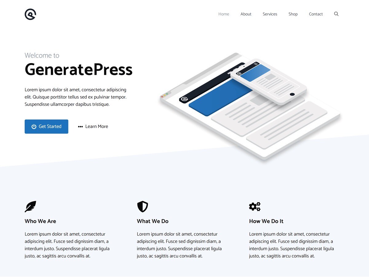 GeneratePress Premium – WP Theme for Performance and Flexibility | 1 Year Updates