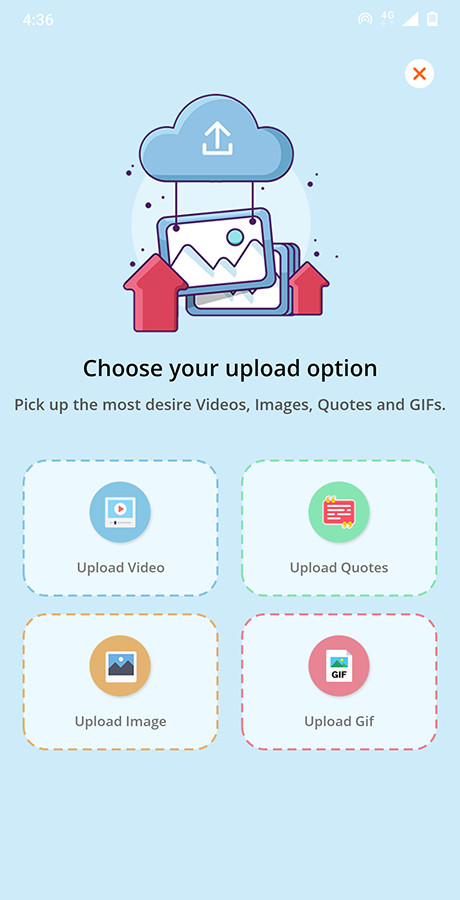 Android Status App + PHP Admin Panel | Video GIF Quotes Image Platform | AdMob