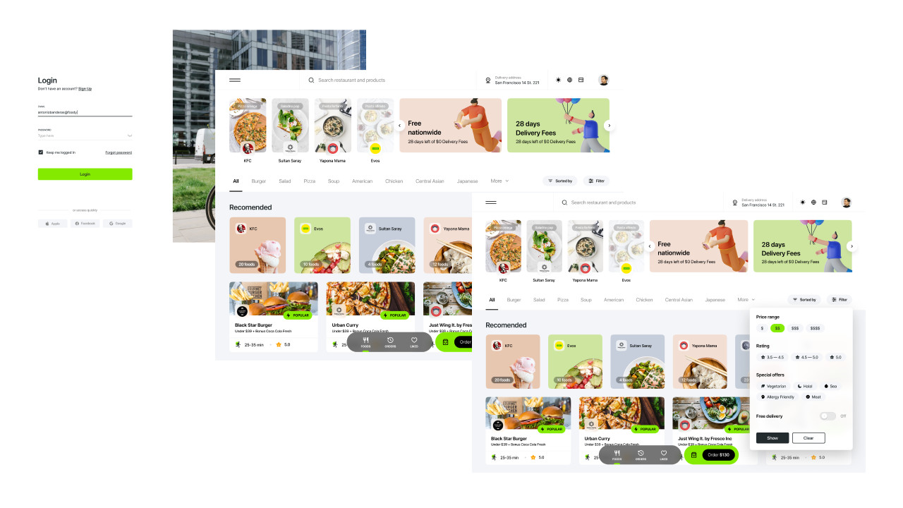Foodigo Multi-Vendor Flutter Food Delivery Marketplace | Android, iOS, & Website