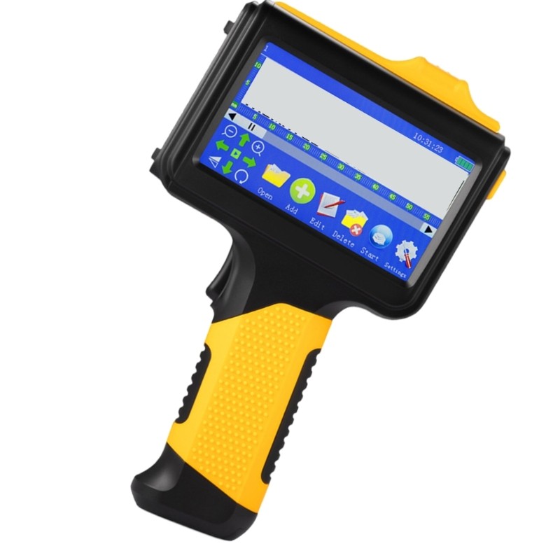 Handhelds Inkjet Printers 12.7mm BarBatchCode Date Number Jet Inkjet Printers