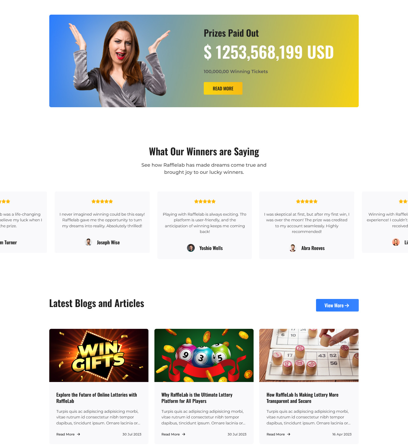 PrizeDraw Superlative Contest & Rewards Platform | PHP Web App | Laravel Admin