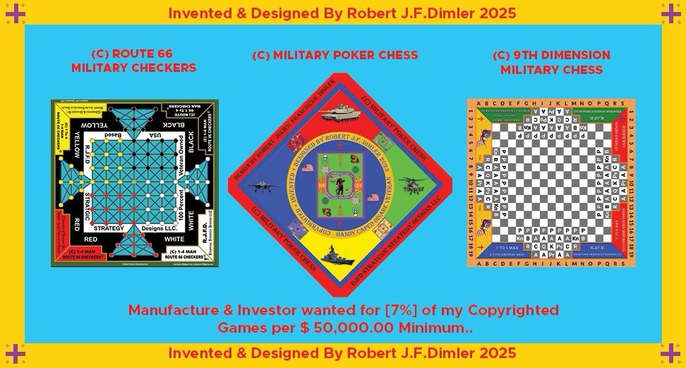 Digital Logo for 9th Dimension Military Chess (C) Copyrights Not included!