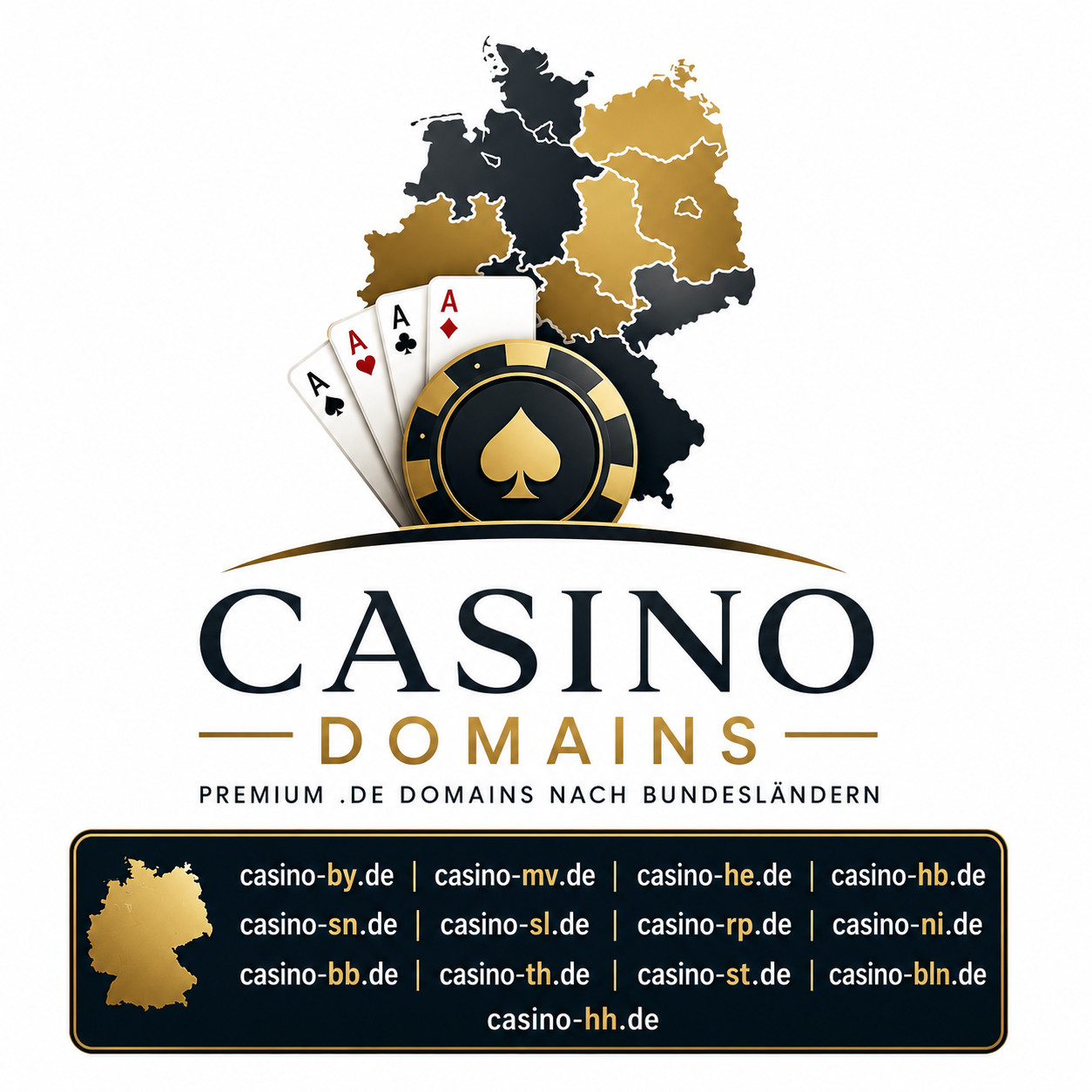 13 Casino DE Domains Portfolio Germany SEO Gambling – States