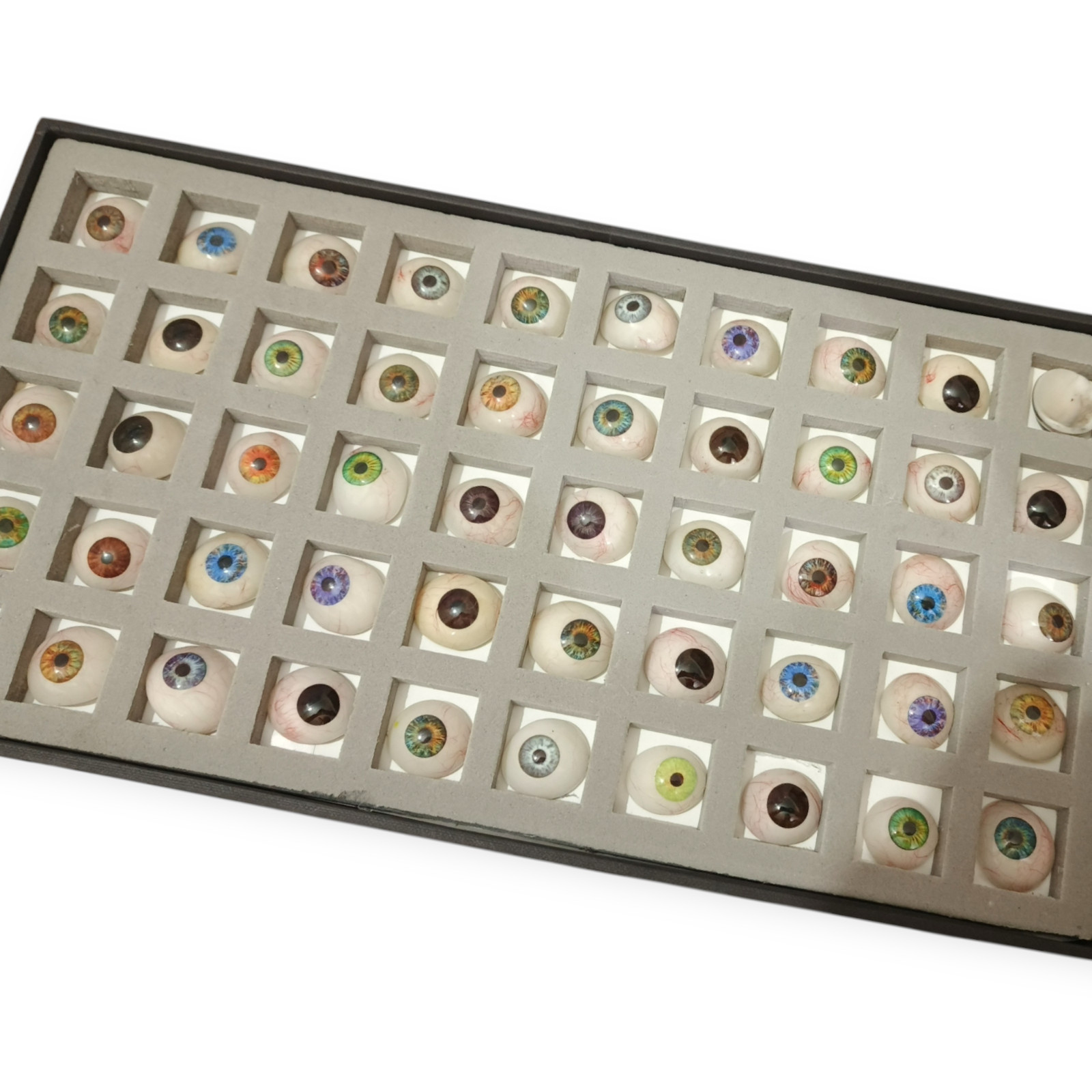 Vintage Human Prosthetic Eye 50 Pc eye Different shade Antique Glass Artificial