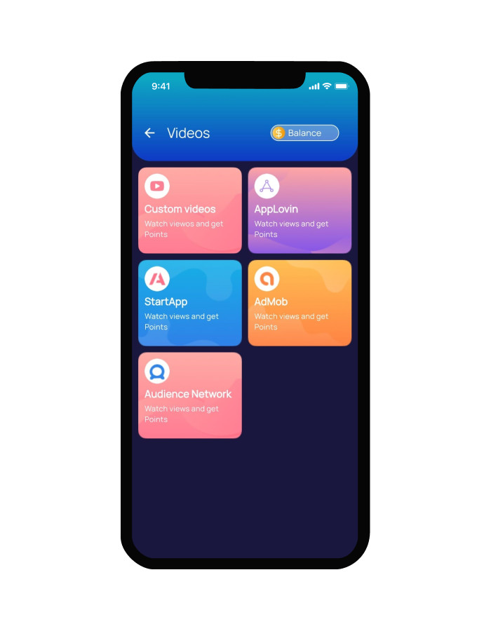 Earn Rocket – Flutter Rewards App + Admin Panel | Android & iOS Rewards Platform