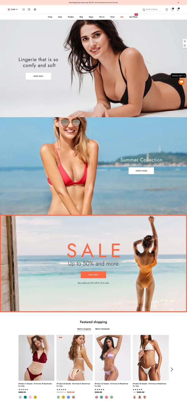 Hola – Multipurpose Shopify Theme | Responsive eCommerce Template | Optimized