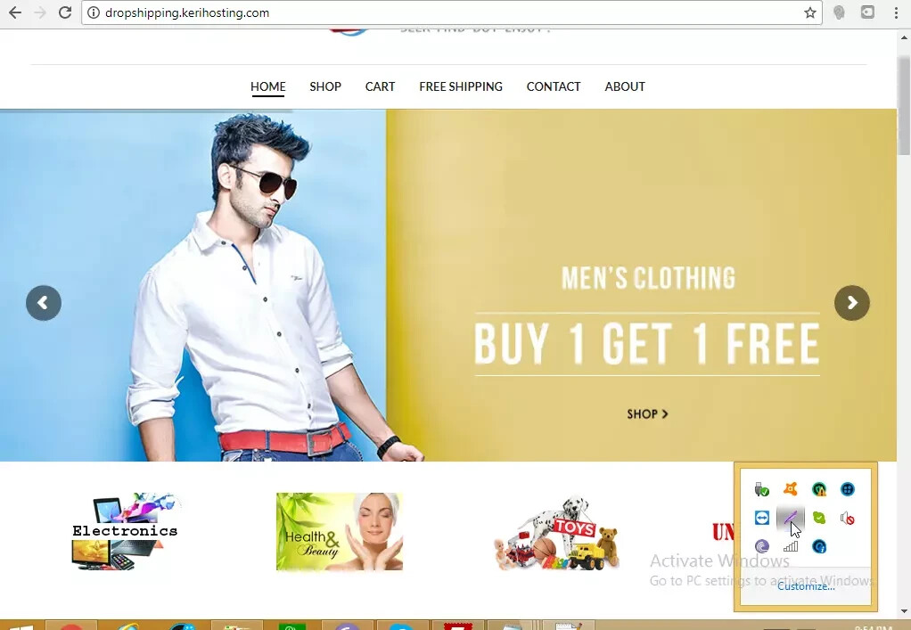 Automated Drop Shipping Store Website With More Than 1000 Products
