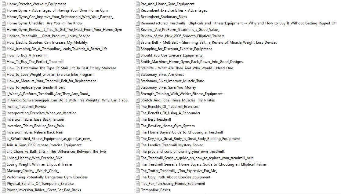 450 e-books & articles about fitness, health and beauty with license