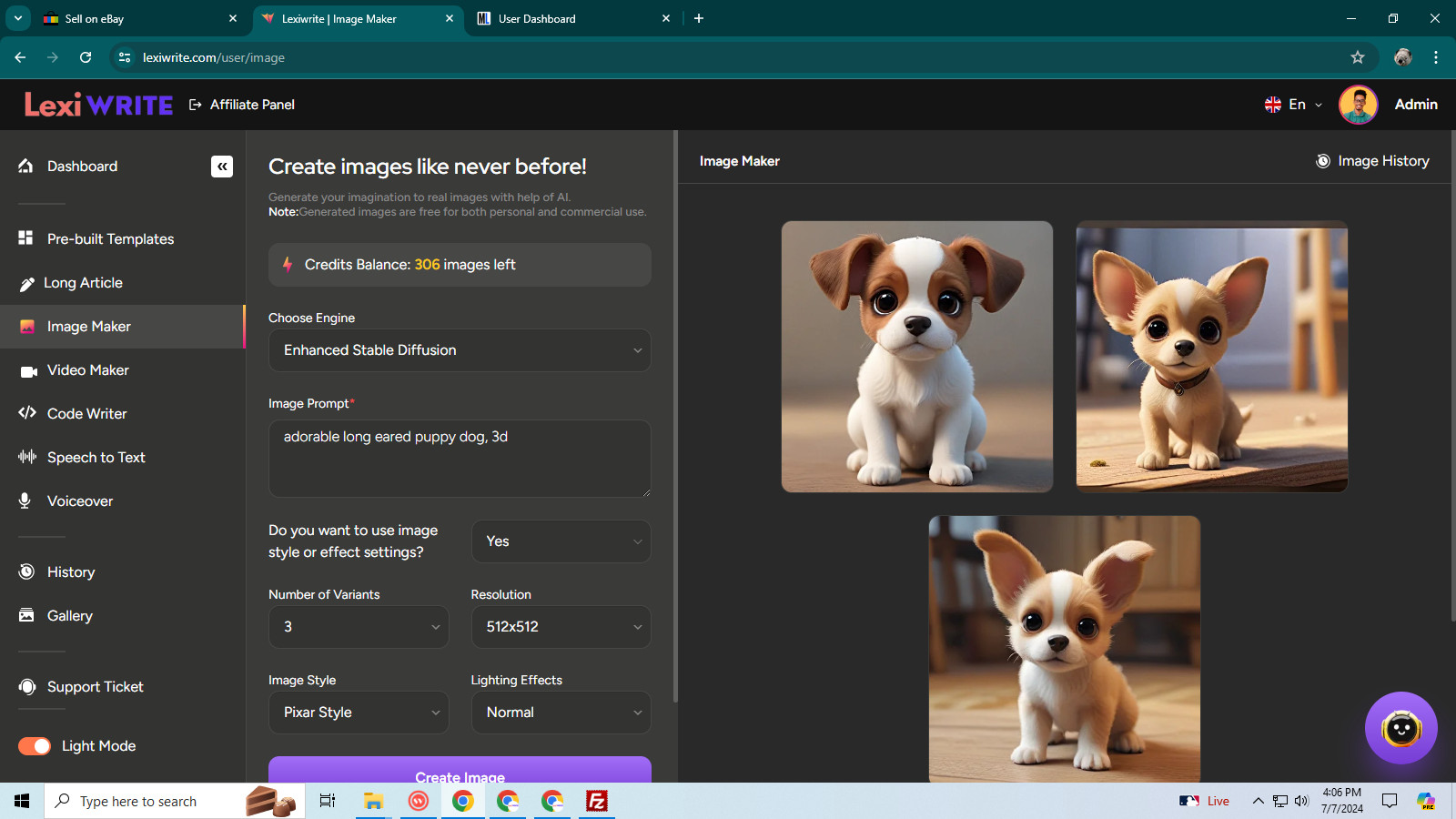 Artificial Intelligence website with all the bells and whistles Amazing imaging.
