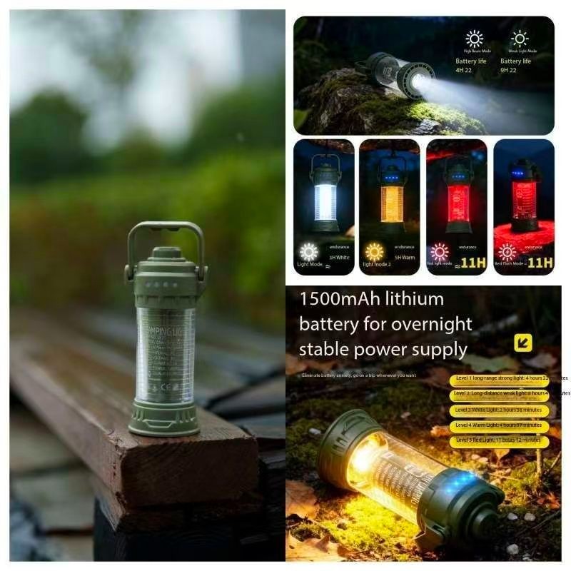 MUDISON Outdoor Firefly Light Long Battery Life LED Tent Camping Lamp