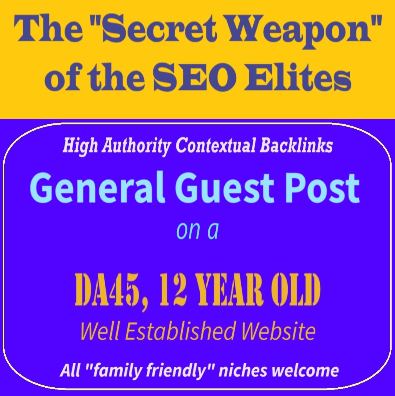 Premium SEO Guest Post on my DA40+ General Blog with Dofollow backlink