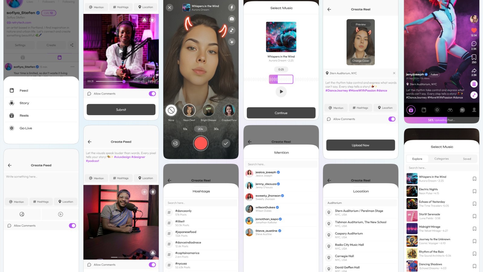 Reelzz – Flutter Laravel Social Media App | Short Video, Live Stream & Chat