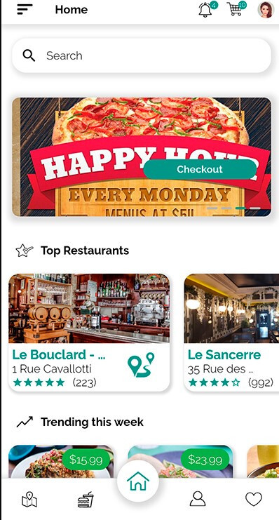 Food Delivery UI Kit in Flutter – 3 Apps – Customer App + Delivery App + Owner A