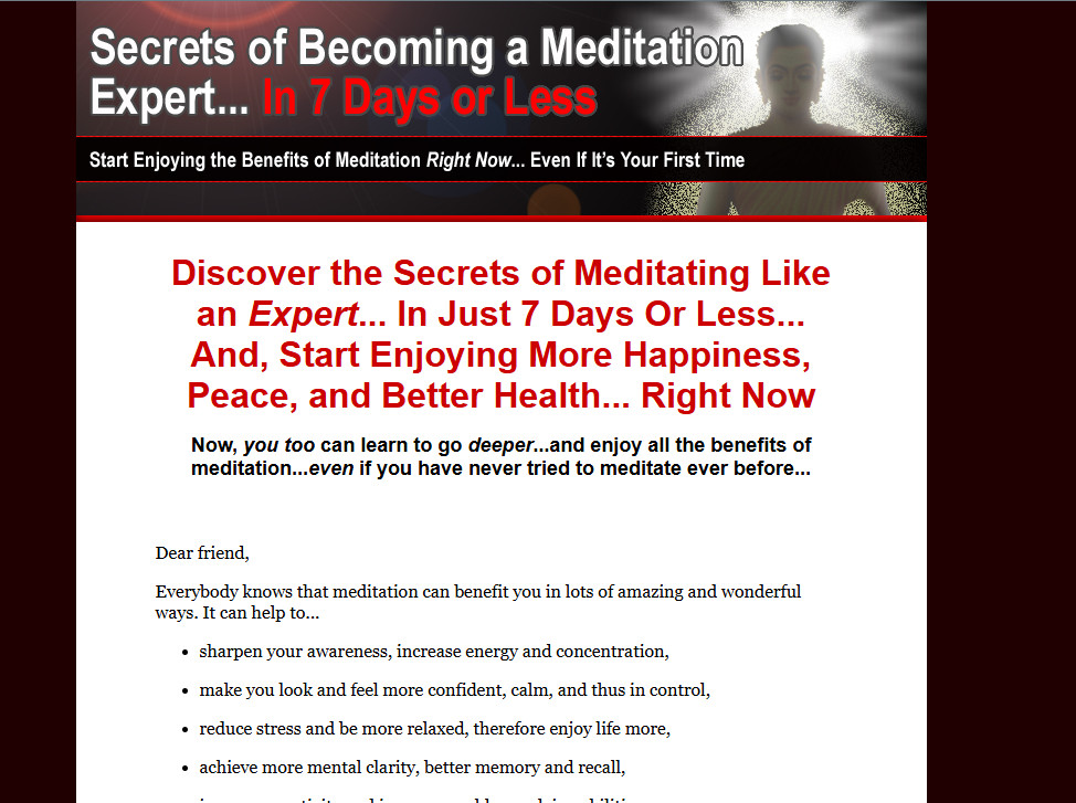 Meditation eBooks , Guides, Website Pages & Courses Bundle w/MRR License