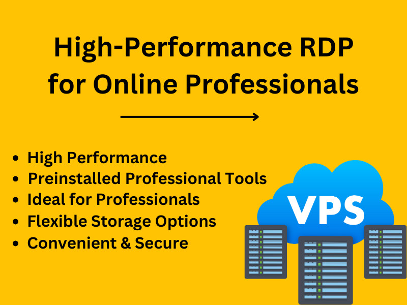 High-Performance RDP with 25 GB RAM & 8-Core CPU , NVMe Storage for Online Profe