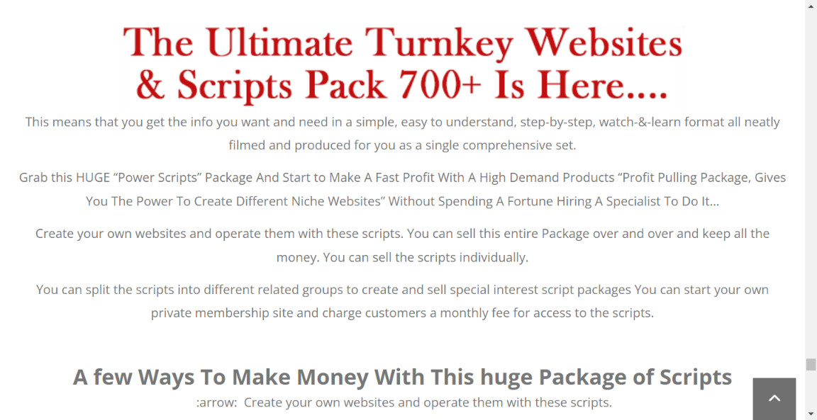 700 Website Scripts Turnkey Mega Pack w/Option Unlimited Reseller Web Hosting 2