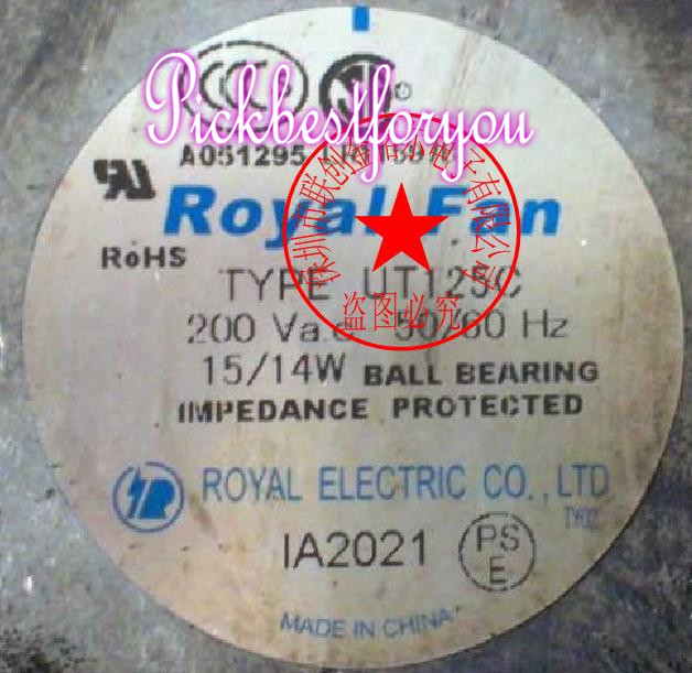 Royal Fan TYPE UT125C high-temperature fan 200VAC 15/14W 120*120*38mm