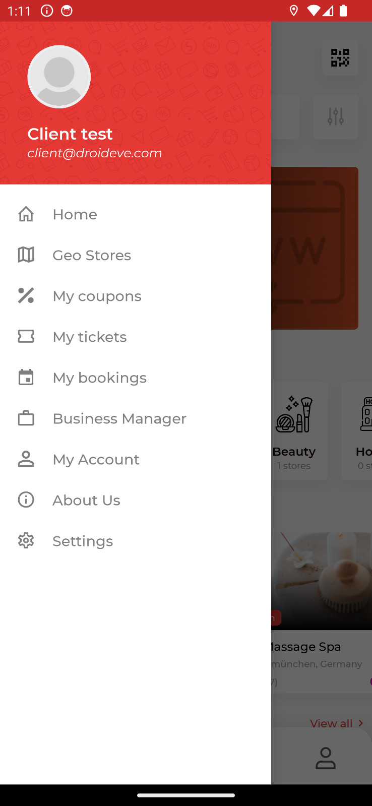 NearbyDeals – Coupons, Events, Restaurant & Service Booking Android App | Admin