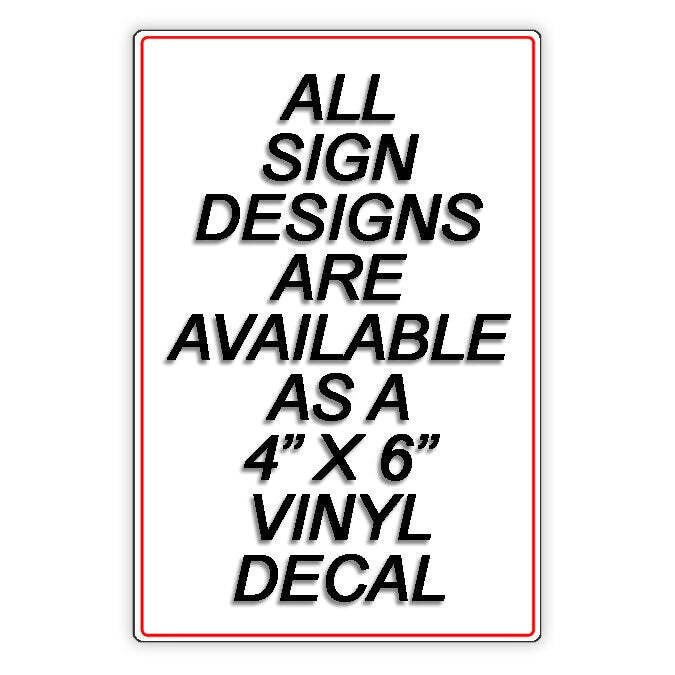 Private Property No Parking Vehicles Towed Sign / Decal Sp008 / Magnetic Sign