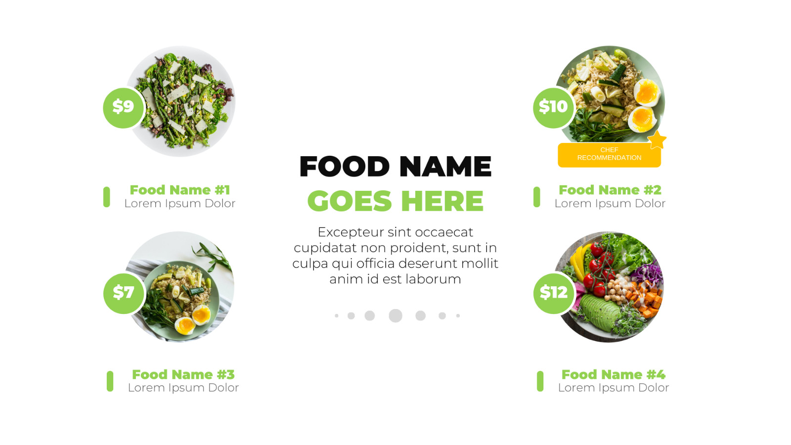 Horizontal Video Canva Template – Fast Food Promo Video