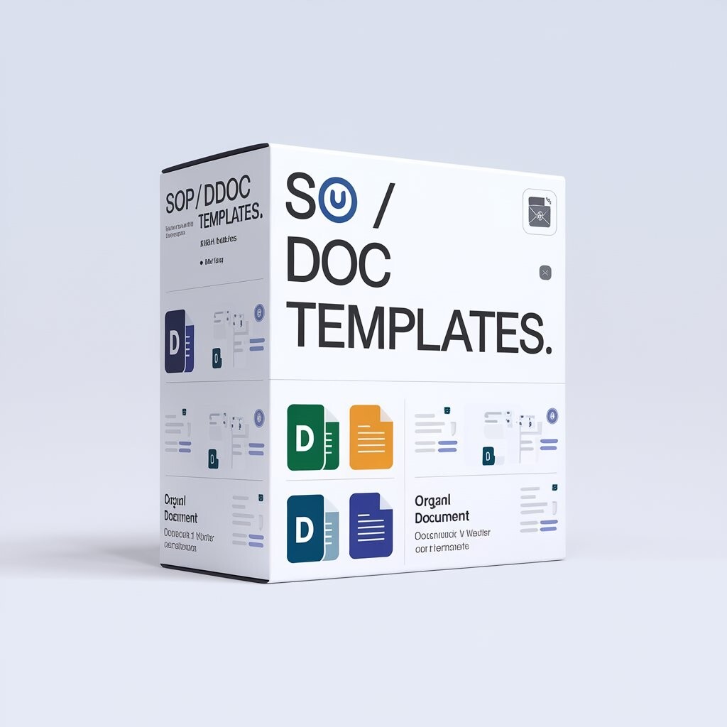 SOP / DOC Templates: Your Ultimate Digital Success Toolkit