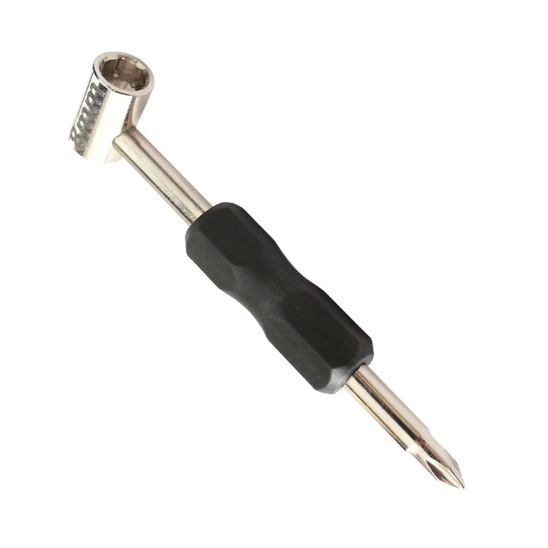 Compact Guitar Rod Wrench Iron Plastic Construction for Easy Adjustments