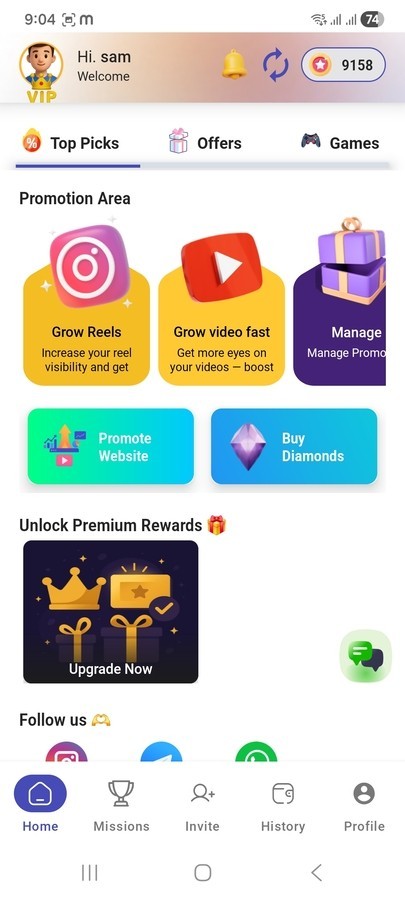 Bonus Point – Rewards Android App (Java) + Laravel Admin Panel | Rewards App