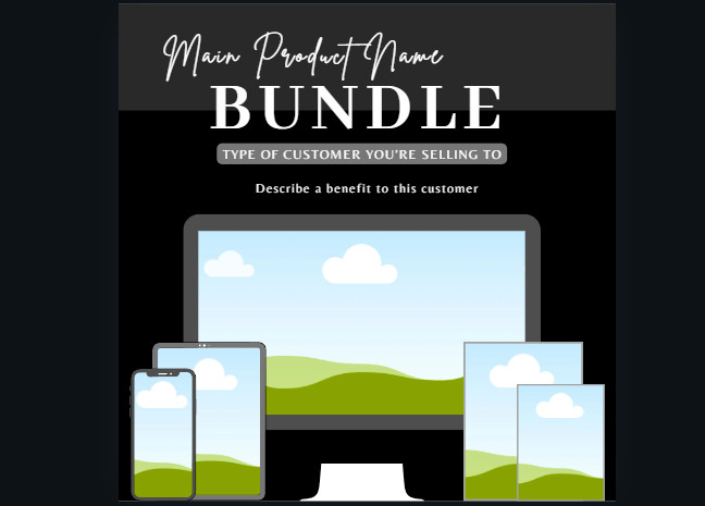 Digital Mock Up Templates 155 pg Edit in Canva For Digital Products w MRR Rights