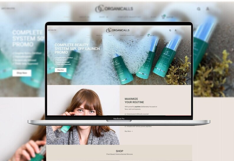 Customized Ecommerce & Business Website Shopify, WordPress, Wix, Squarespace