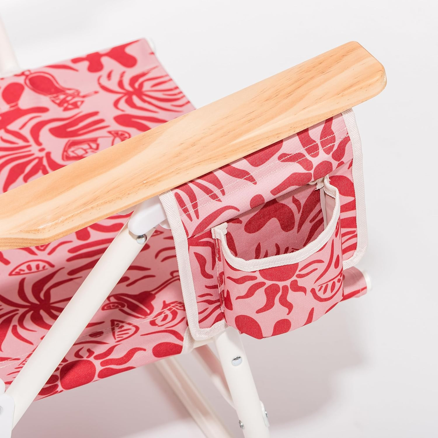 Margaritaville Tiki Backpack Beach Chair with Cooler Pocket – Lay Flat Design