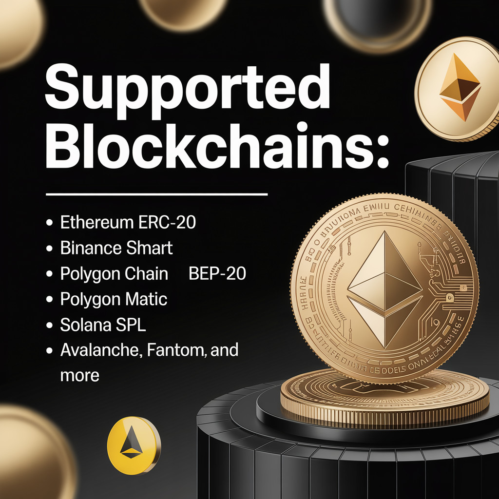 Professional Token Development | Launch on Ethereum, BSC, Solana