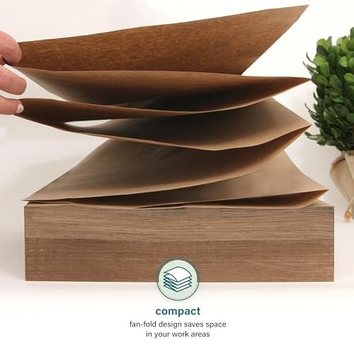 1500 Brown Packing Paper Sheets 14.5×11 Kraft Moving Shipping Void Fill Elementr