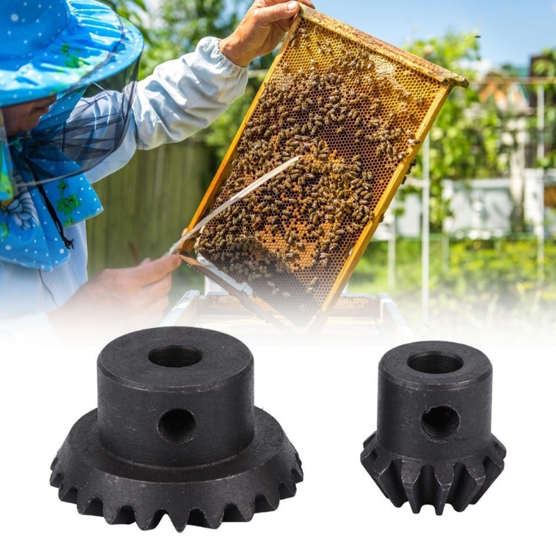 Efficient Beekeeping Tool Set Honeys Extractor Gear Durable Extractor Gear