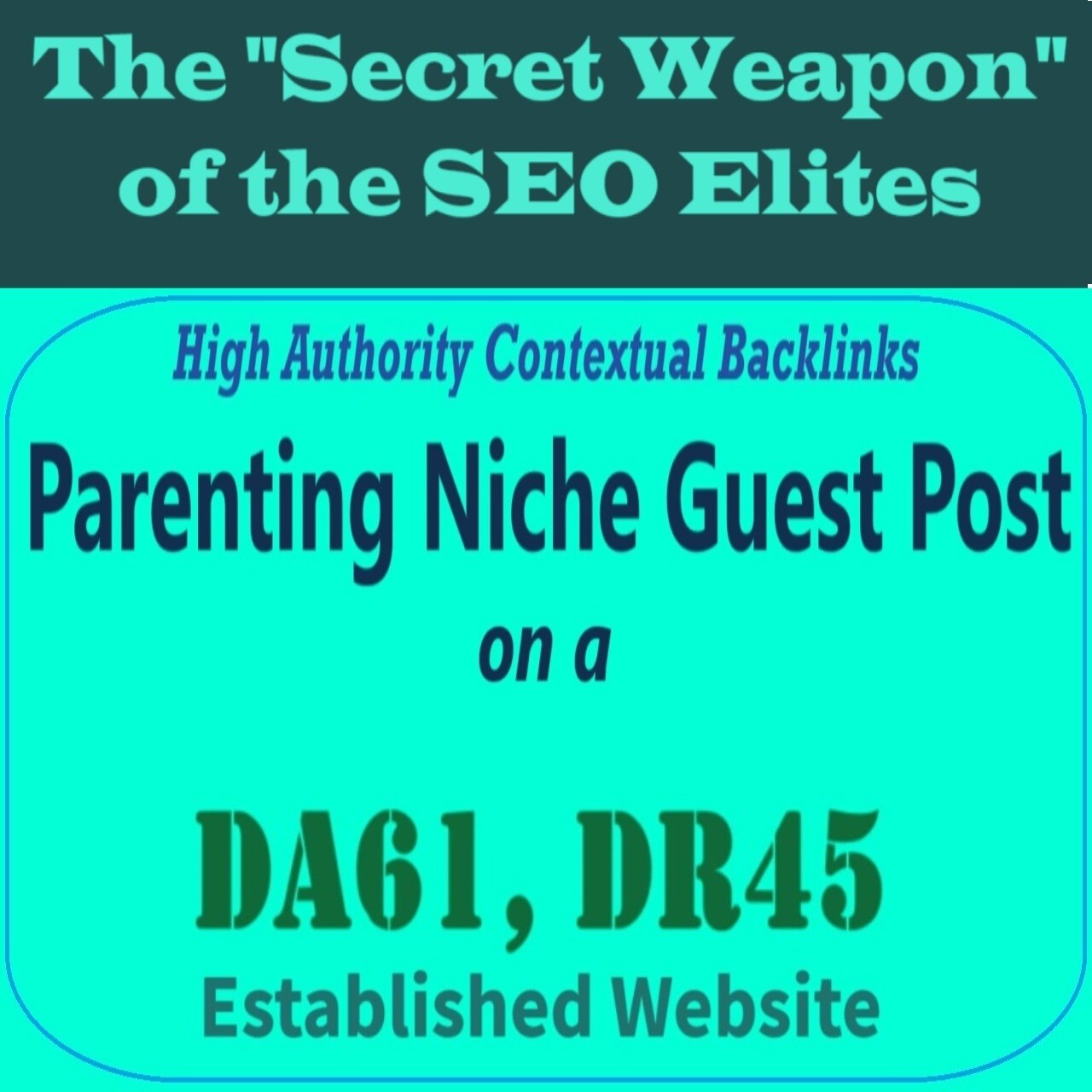 Premium SEO Guest Post on my DA60+ Parenting Blog with Dofollow backlink