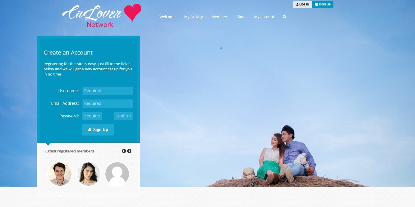 Online Social Community/Dating Network Website – Free Installation + Hosting