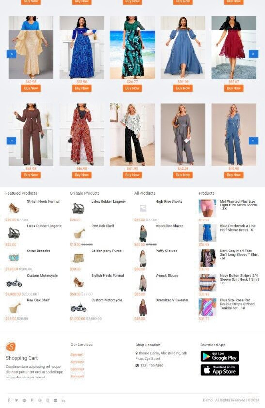 E-Commerce Website, Online Store, WordPress, Mobile Responsive, Slider Website.