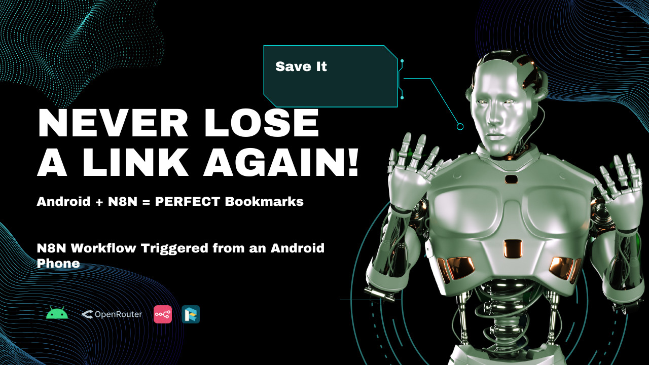 Android to n8n Automation Save Links INSTANTLY with Readeck JSON Templates