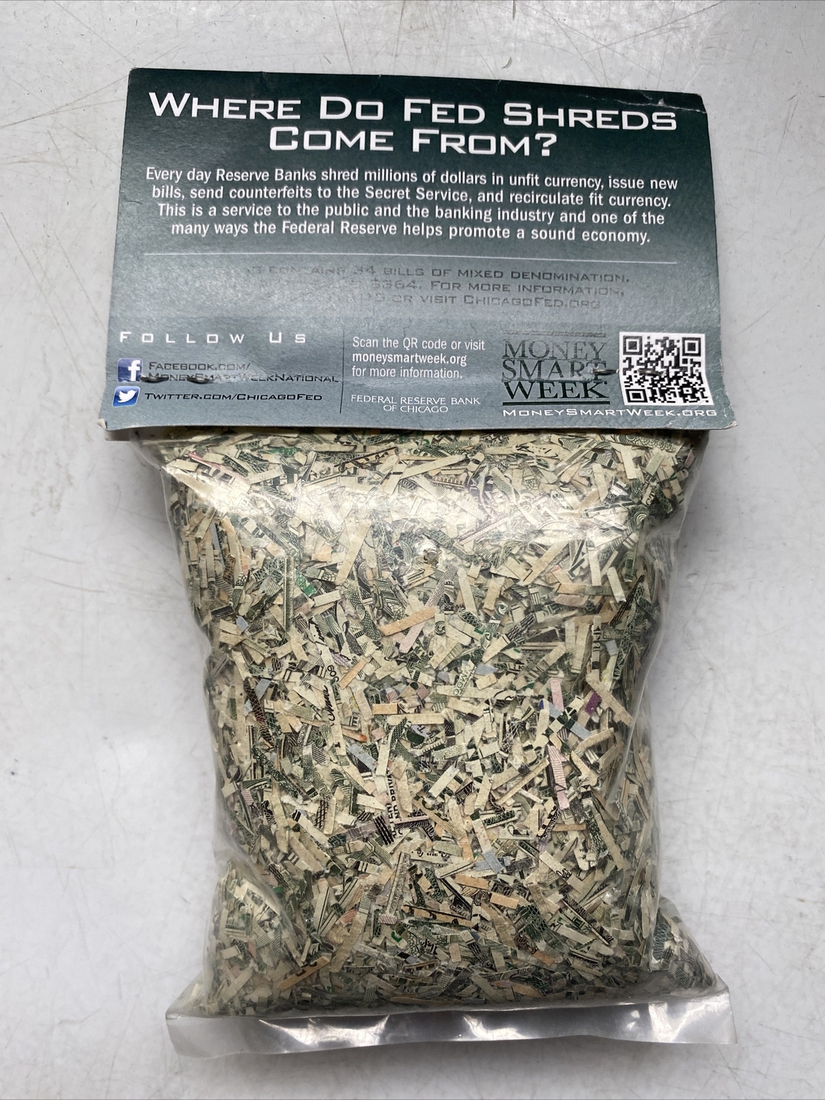 Money Smart Week Shredded Money Package