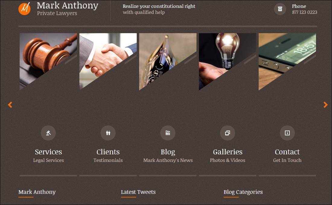 Lawyers Responsive Website, Custom Web design, Law Firm Website Mobile