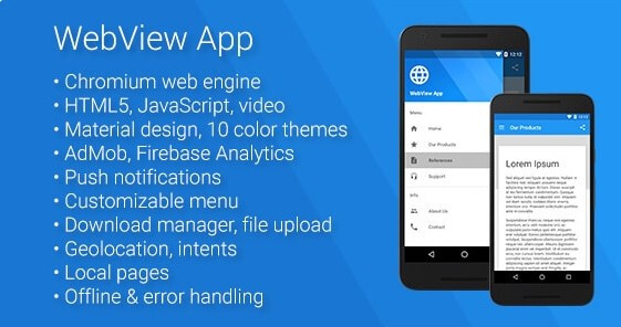 Universal Android WebView App v2.8.0