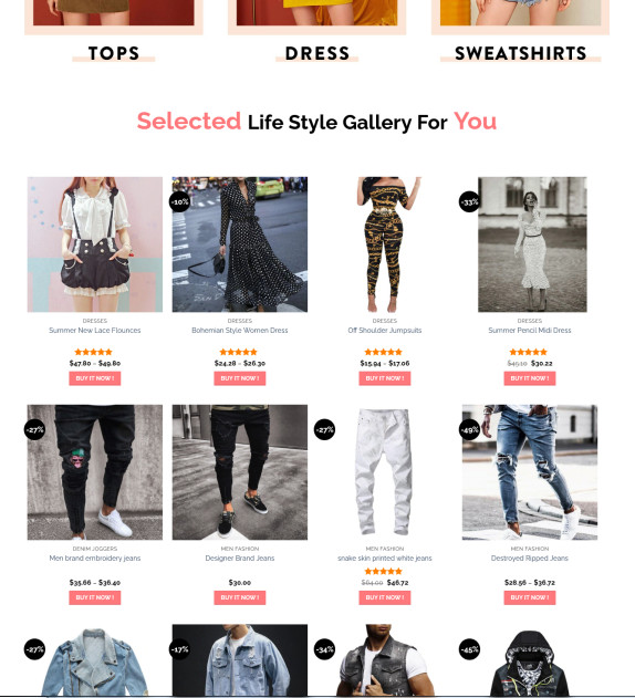 Premium E-commerce Website | Dropshipping Business | Unique Design Online Store