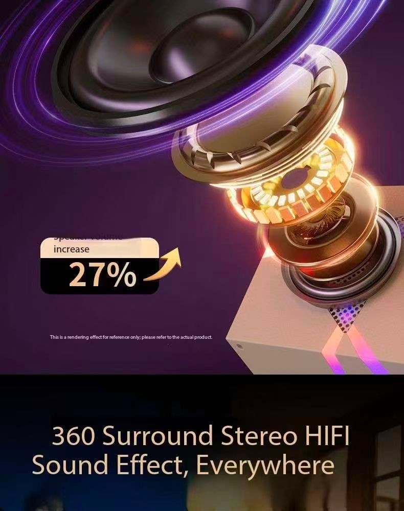 New Wireless Bluetooth Speaker Subwoofer High-Quality Small Speaker
