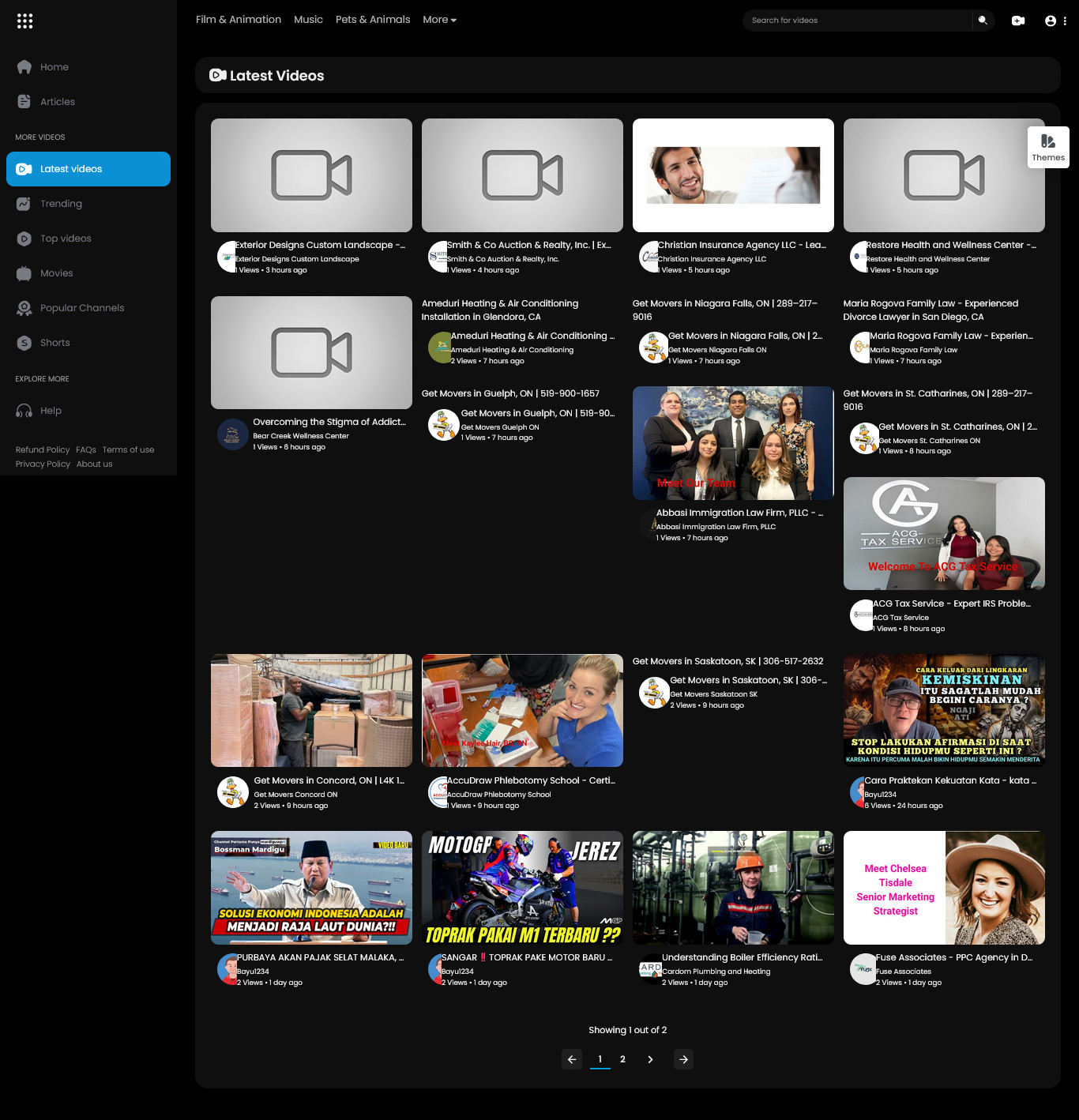FreeTube – Ultimate PHP Video CMS Website | Video Sharing Platform | Streaming