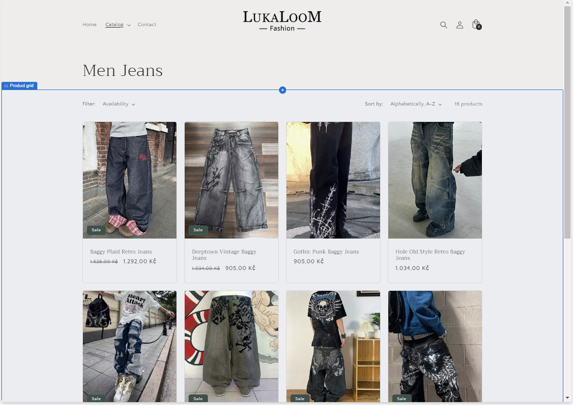 LukaLooM Fashion website