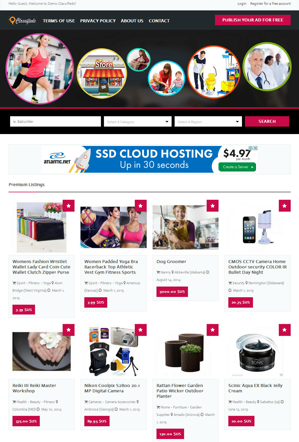 Local Classifieds Website – Free Install + Hosting