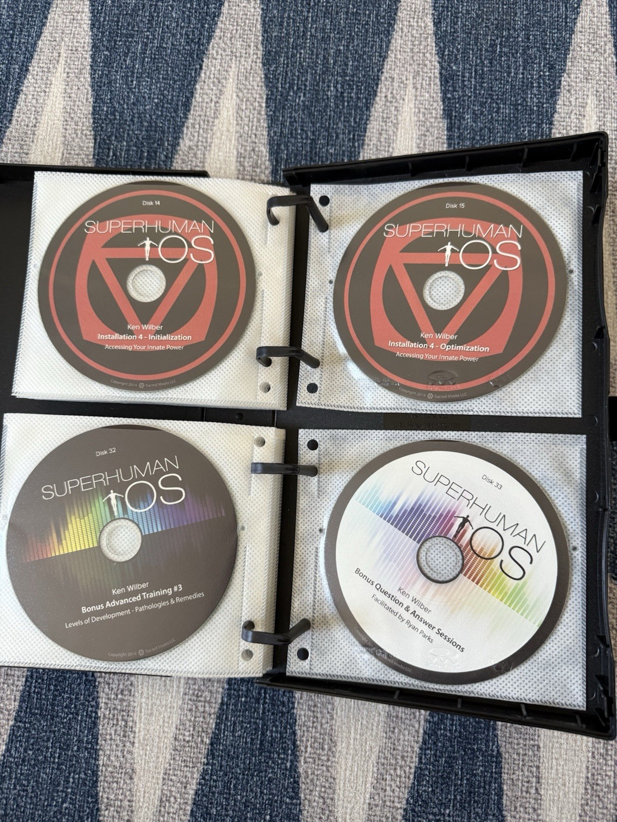 Ken Wilber SuperHuman OS V 1.0 33 Disk Course