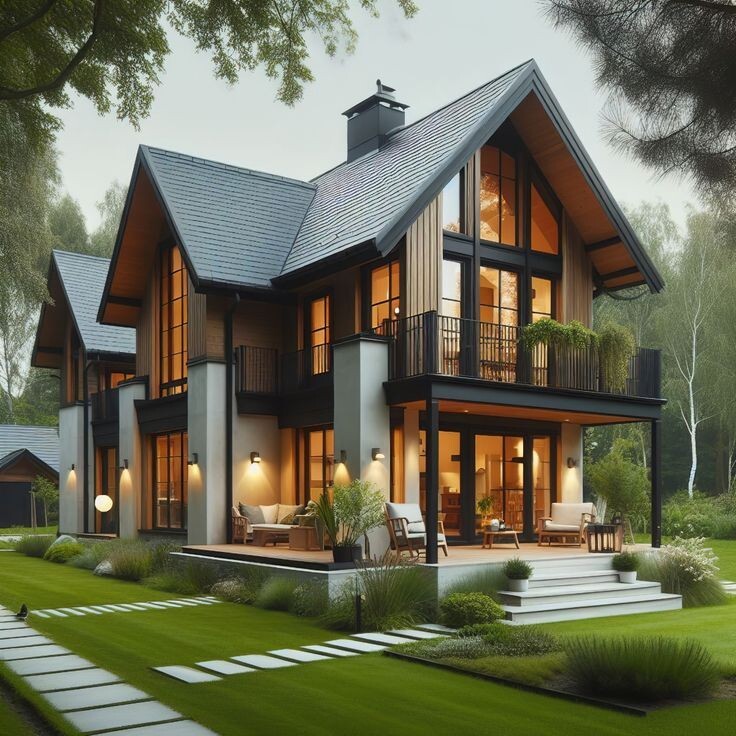 Beautiful house pictures, kitchen, bedroom, living room, garden and landscaping